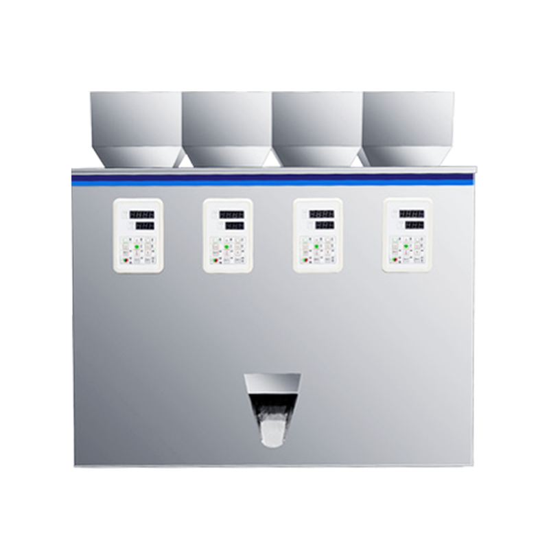 ZONESUN ZS-GWF4 4 Hoppers Granule Powder Filling Weighing Machine ZONESUNPRO