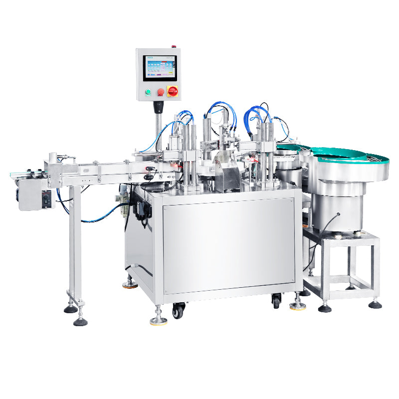 ZONESUN ZS-AFC6F Eye Drop Filling and Capping Machine Onion Oil Packaging Equipment Flat Bottle Filler Capper ZONESUNPRO