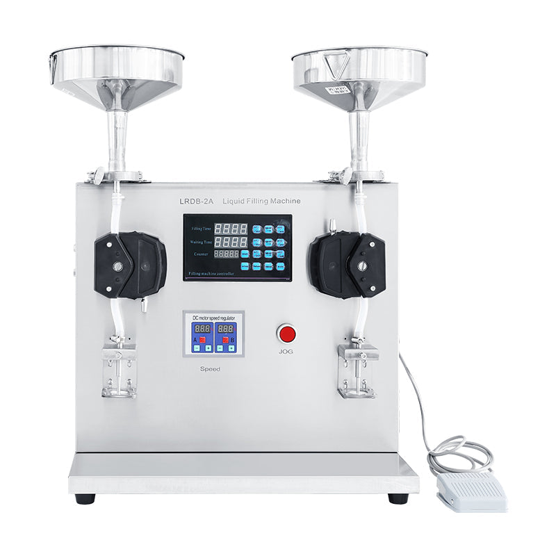 ZONESUN ZS-NP2 2 Heads Paste & Viscous Liquid Peristaltic Pump Filling Machine ZONESUNPRO