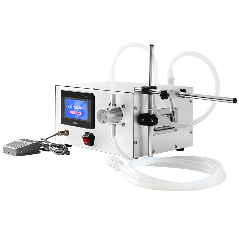 ZONESUN ZS-MPZ1 Semi Automatic Magnetic Pump Liquid Filling Machine ZONESUNPRO