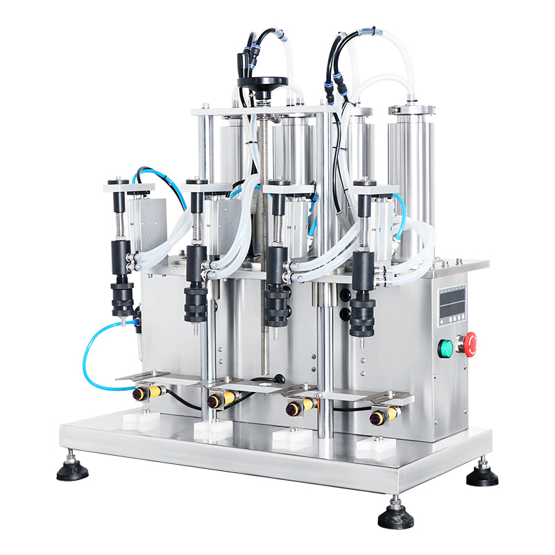 ZONESUN ZS-YTZL500 Semi-automatic 4 Nozzles Vacuum Liquid Perfume Filling Machine ZONESUNPRO