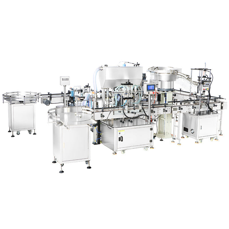 ZONESUN ZS-FALU4 Pump Bottle Packaging Production Line ZONESUNPRO