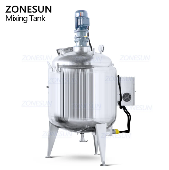 ZONESUN ZS-MB1000L Stainless Steel Paste Mixing Tank ZONESUNPRO
