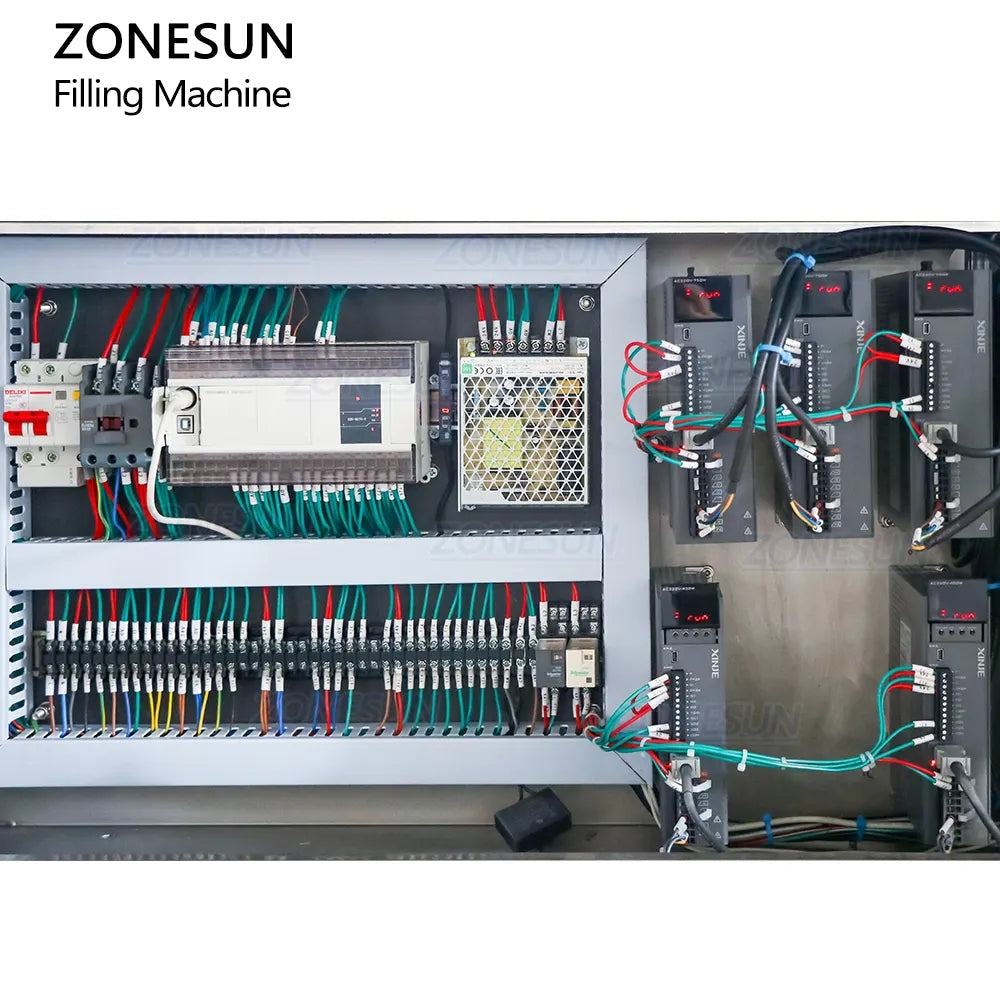 ZONESUN ZS-VTGF2 Servo Gear Pump Viscous Liquid Tracking Filling Machine