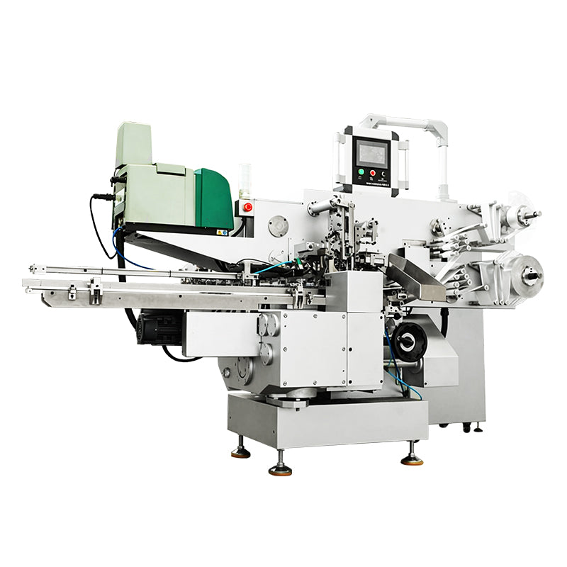 ZONESUN ZS-CWM2 High Speed Chocolate Bar Wrapping Machine with Automatic Film Wrapping System