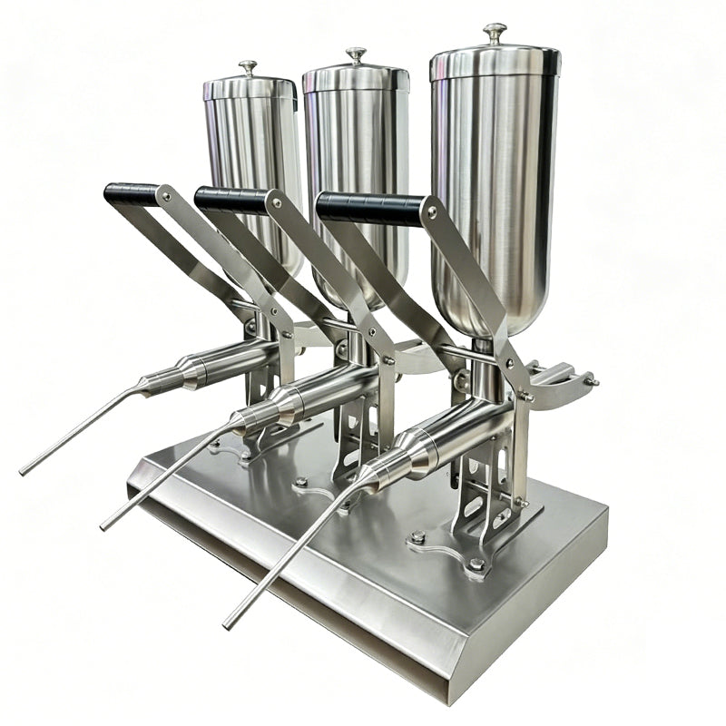 ZONESUN ZS-CZI4 Manual Cream Filling Injector for Bakery Use Donuts, Churros Puffs & Cakes Paste with Precision Dosing System