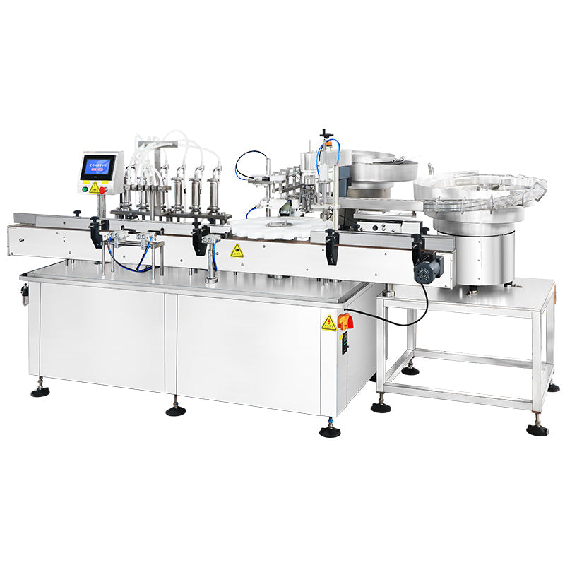 ZONESUN ZS-AFC46 Automatic Perfume Spray Bottle Filling Capping Machine | Monoblock Equipment