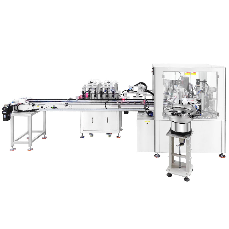 ZONESUN ZS-AFC9B Automatic Perfume Filling Capping Crimping Machine Cosmetic Fragrance Packaging Equipment