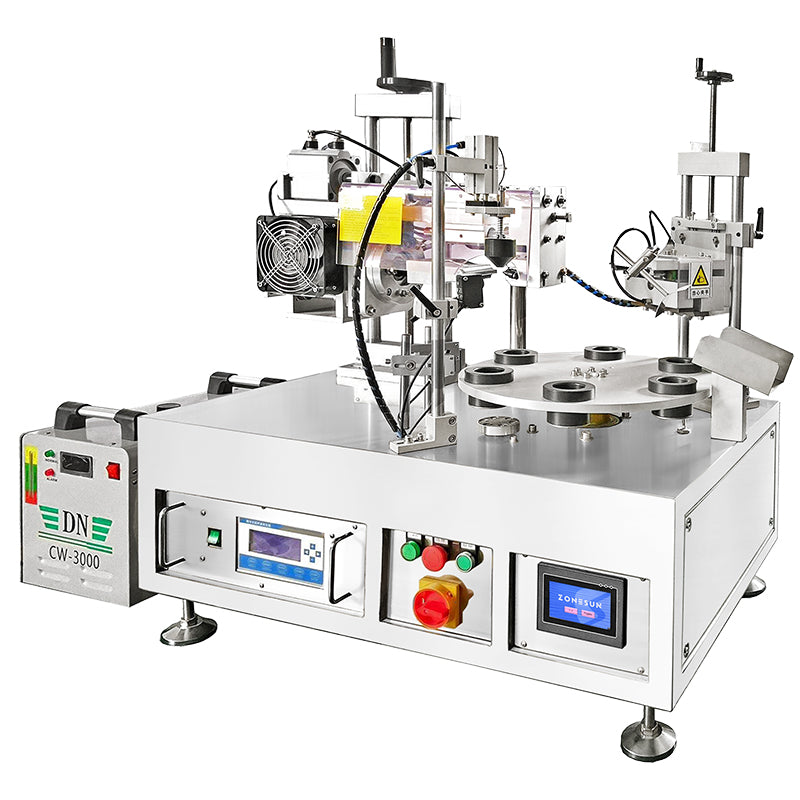 ZONESUN ZS-FS005U Semi-Automatic Ultrasonic Tube Sealing Machine For Toothpaste & Cosmetic