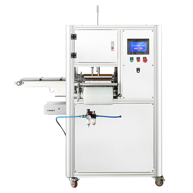 ZONESUN ZS-PK980 Automatic Round Square Film Wrapping Machine ZONESUNPRO