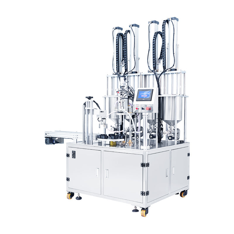 ZONESUN ZS-VTRPF4 Automatic 4-Color Cream Filling Machine