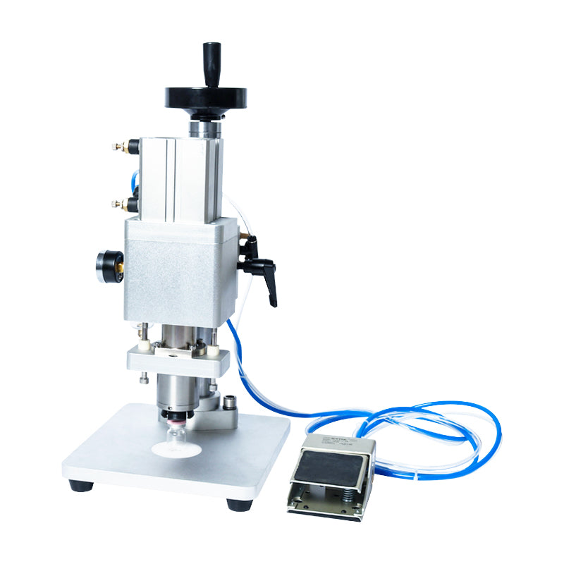 ZONESUN 13/20mm Pneumatic Aluminum Plastic Penicillin Vial Capping Machine