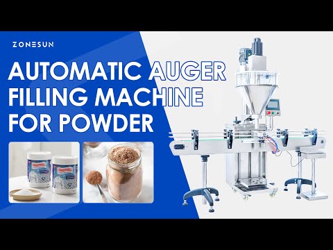 ZONESUN ZS-FM730A 10-2000g Automatic Pneumatic Powder Filling Machine
