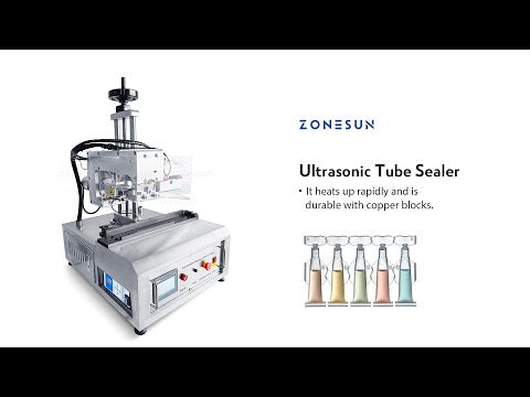 ZONESUN Ultrasonic Tube Heat-Sealing Machine