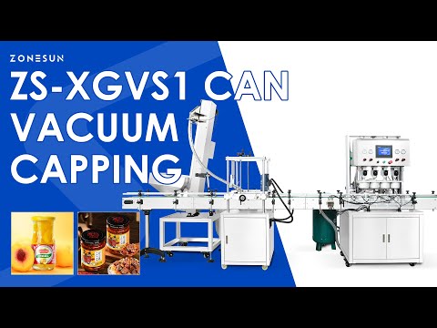 Automatic Vacuum Can Capping Machine