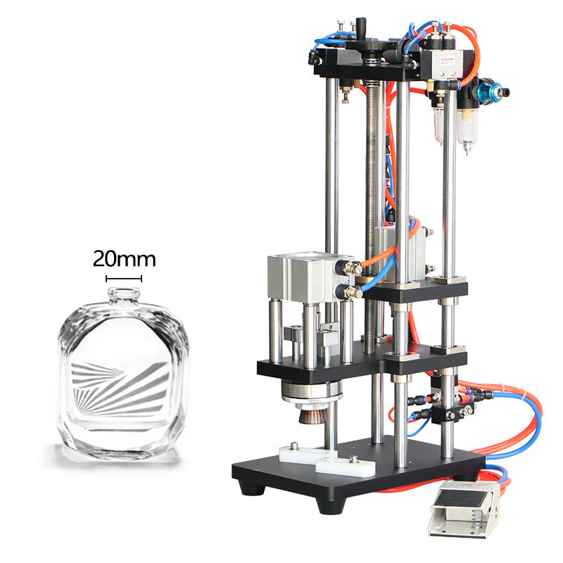 ZONESUN ZS-YG08Z Pneumatic Perfume Bottle Capping Machine ZONESUNPRO