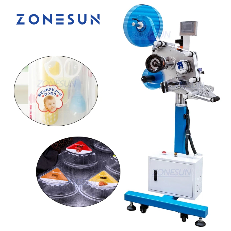 ZONESUN XL-T851 Automatic Flat Surface Labeling Machine With Date Coder ZONESUNPRO