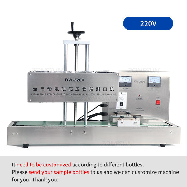 ZONESUN ZS-FK2200 Automatic Aluminum Foil Sealing Machine ZONESUNPRO
