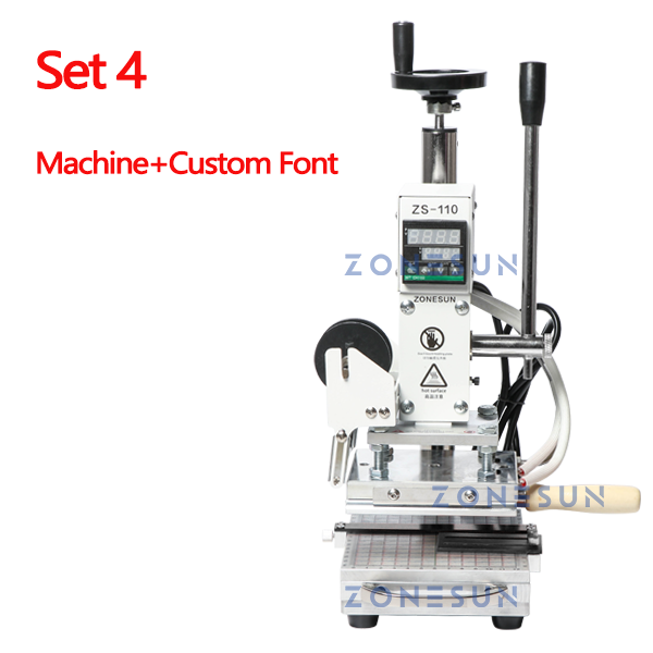 ZONESUN ZS-110 10x13cm Slidable Workbench Hot Stamping Machine ZONESUNPRO