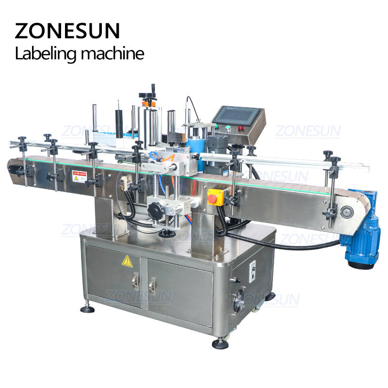 ZONESUN ZS-TB260 Automatic Double Side Round Positioning And Labeling Machine(Best Offer) ZONESUNPRO