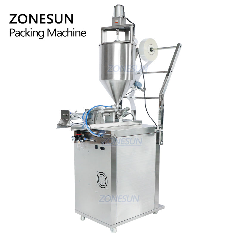 ZONESUN ZS-GFGT50 3-50ml Automatic Paste Filling And Sealing Machine ZONESUNPRO