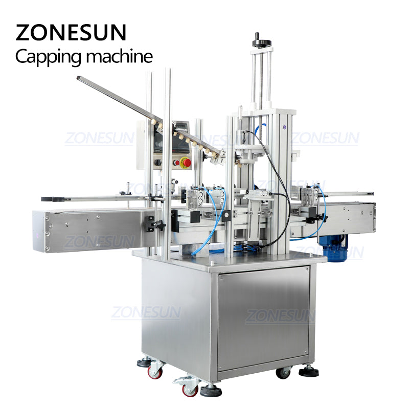 ZONESUN ZS-XG16D1 Custom Automatic Wooden Cork Cap Pressing Machine With Cap Feeder ZONESUNPRO