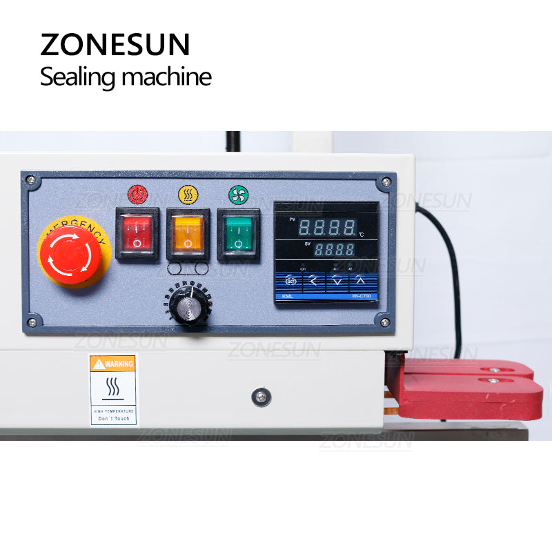 ZONESUN ZS-FR1100 Automatic Continuous Vertical Type Sealing Machine ZONESUNPRO