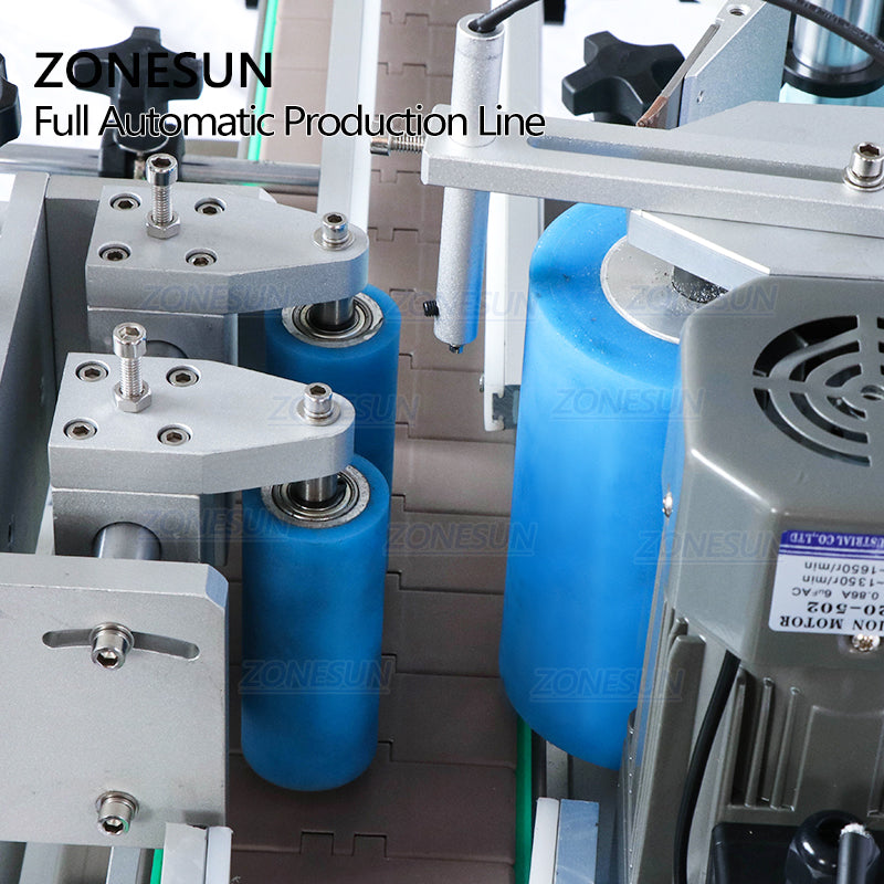 ZONESUN ZS-FAL180D Tabletop Liquid Filling Capping Double Sides Labeling Machine ZONESUNPRO