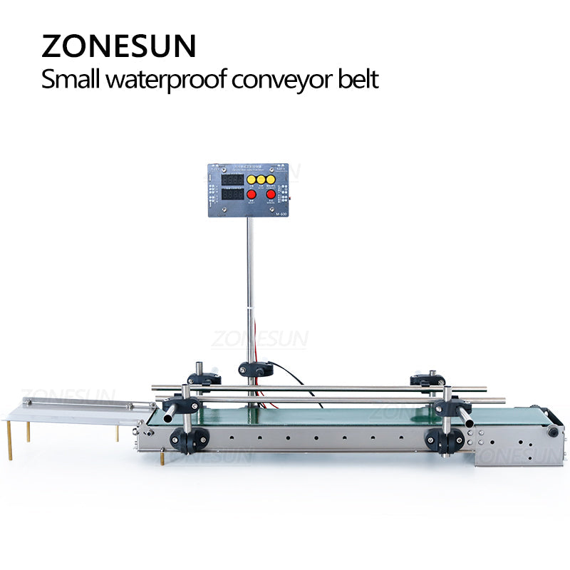 ZONESUN Small Digital Control Automatic Liquid Waterproof Conveyor Belt For Production ZONESUNPRO