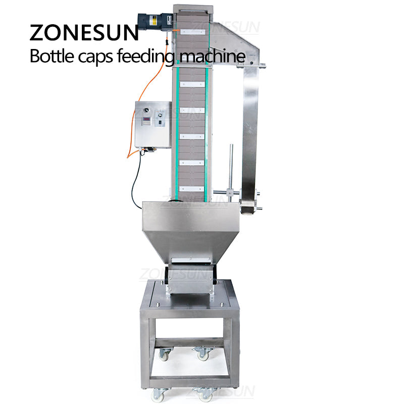 ZONESUN ZS-SLJ1 Automatic Customizable Feeding Elevator Machine For Capping Machine ZONESUNPRO