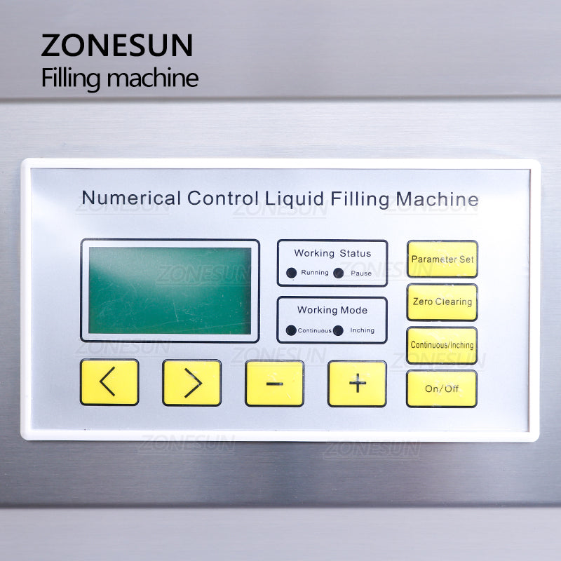 ZONESUN ZS-GP261W 150-18000ml Semi-automatic Gear Pump Liquid Weighing Filling Machine ZONESUNPRO