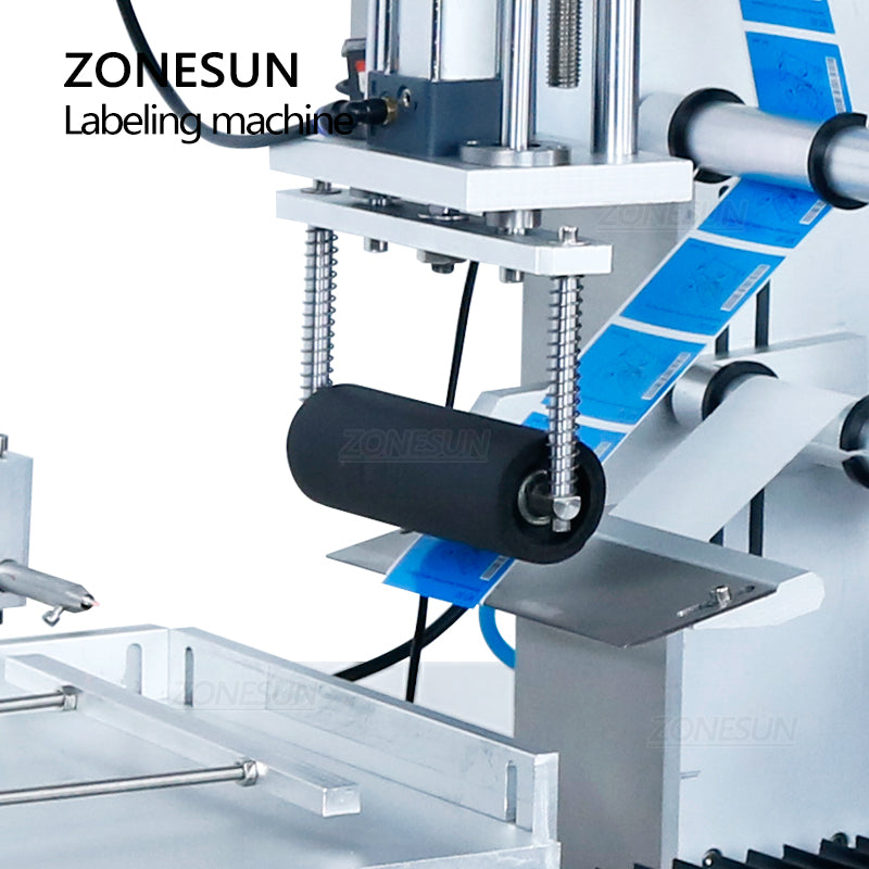 ZONESUN ZS-TB180 Desktop Semi-automatic Flat Surface Labeling Machine ZONESUNPRO