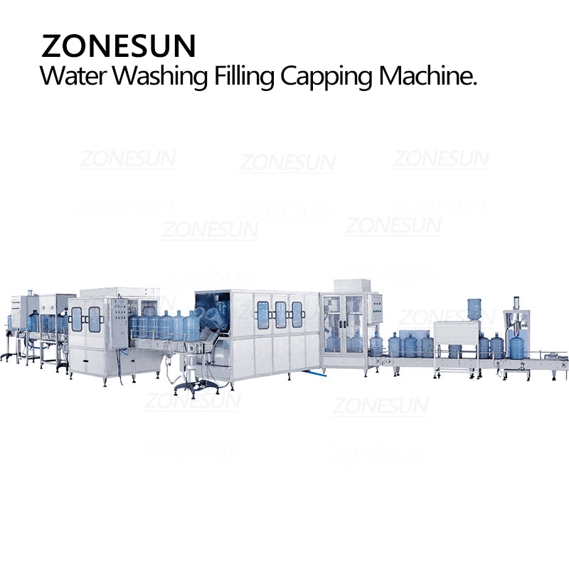 ZONESUN ZS-AFMW Automatic Bottled Water Washing Filling Capping 3-in-1 Machine ZONESUNPRO