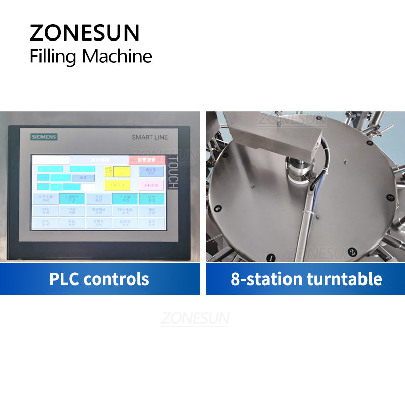 ZONESUN ZS-GB200 Granule Doypack Weighing Feeding Filling Sealing Machine