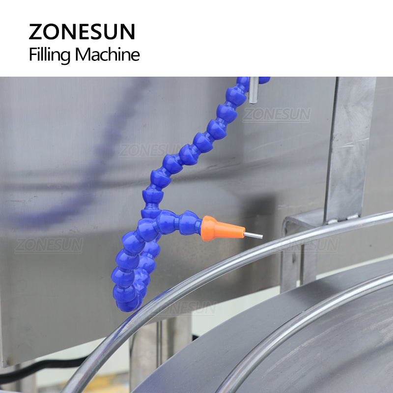 ZONESUN ZS-VTRP1 Servo Motor Rotor Pump Paste Filling Machine with Unscrambler(Best Offer)