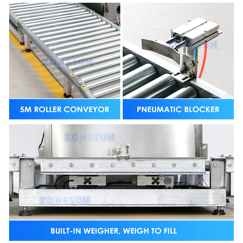 Zonesun Gear Pump liquid filling machine