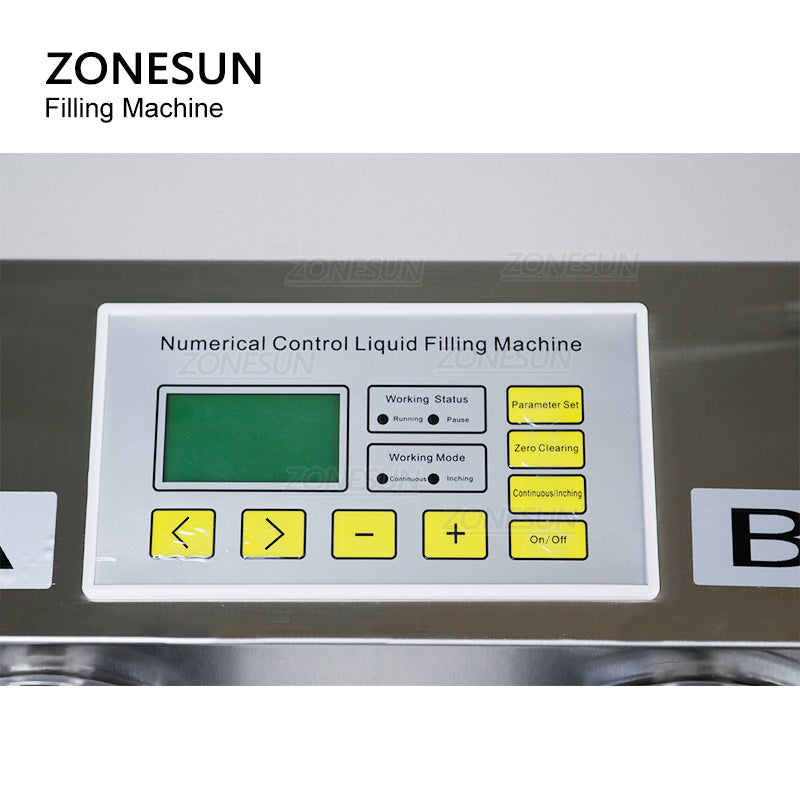 ZONESUN ZS-PP532W 30-6000ml Peristaltic Pump Liquid Weighing Filling Machine ZONESUNPRO