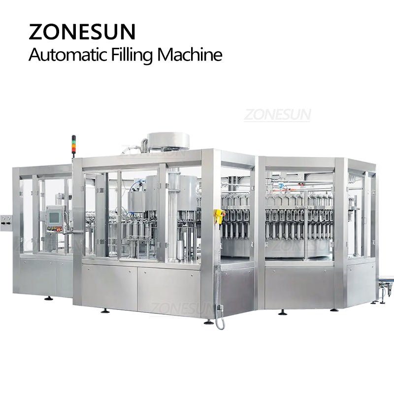 ZONESUN ZS-AFMC Autoamtic PET Bottled Carbonated Drinks Filling Machine ZONESUNPRO