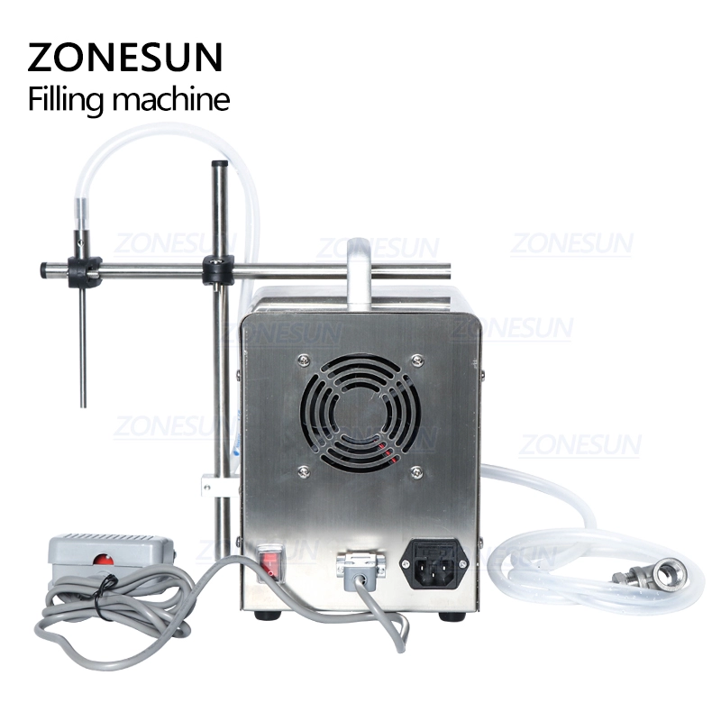 ZONESUN ZS-YTPP6001 1-100ml Semi Automatic Peristaltic Pump Liquid Filling Machine ZONESUNPRO