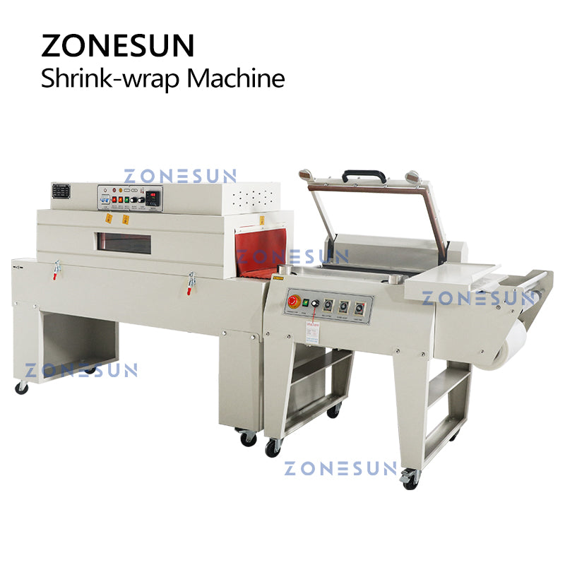 ZONESUN ZS-SPL3 PVC & Polyolefin Film L-bar Sealing Cutting Shrinking Machine ZONESUNPRO