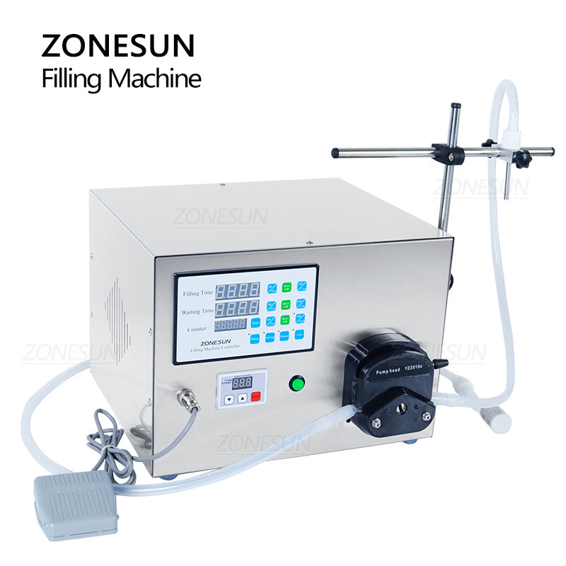 ZONESUN ZS-YT80 Single Nozzle Peristaltic Pump Liquid Filling Machine ZONESUNPRO