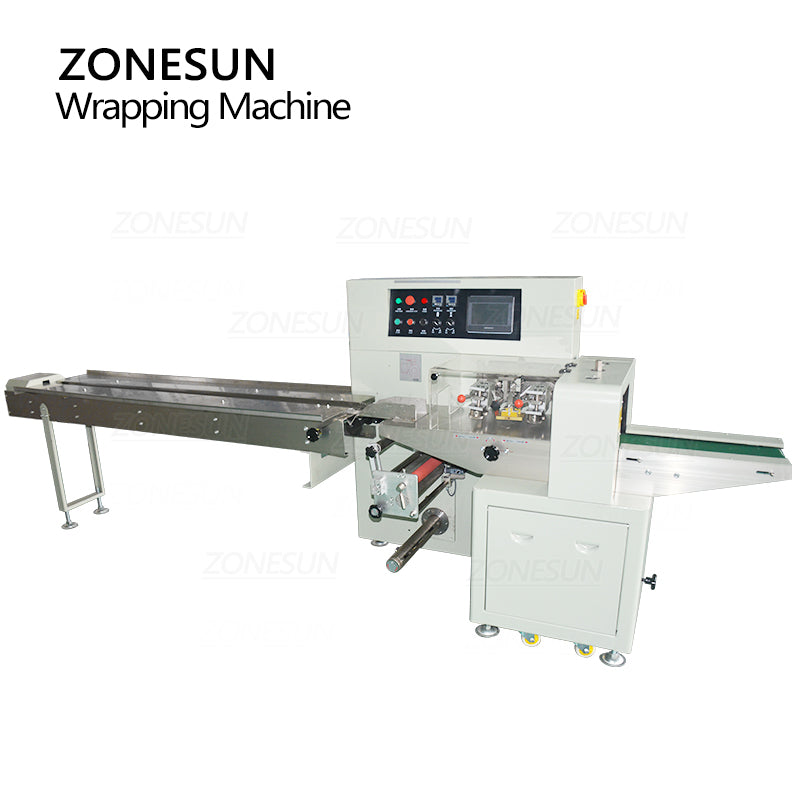 ZONESUN Horizontal Plastic Bag Pouch Wrapping Machine ZONESUNPRO