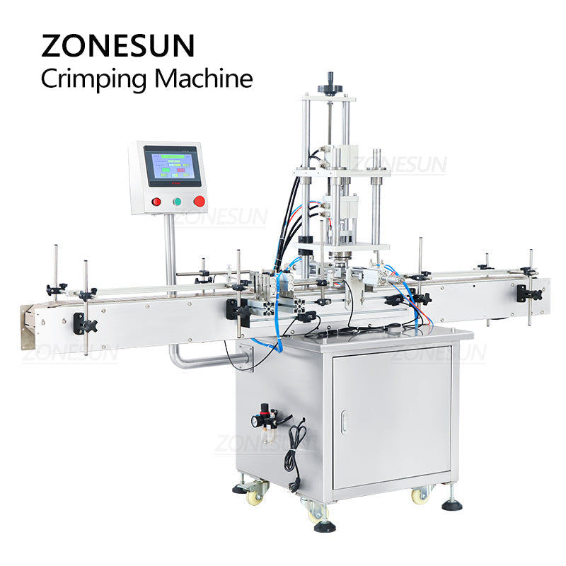 ZONESUN ZS-YG11 Automatic Perfume Crimping Capping Machine ZONESUNPRO