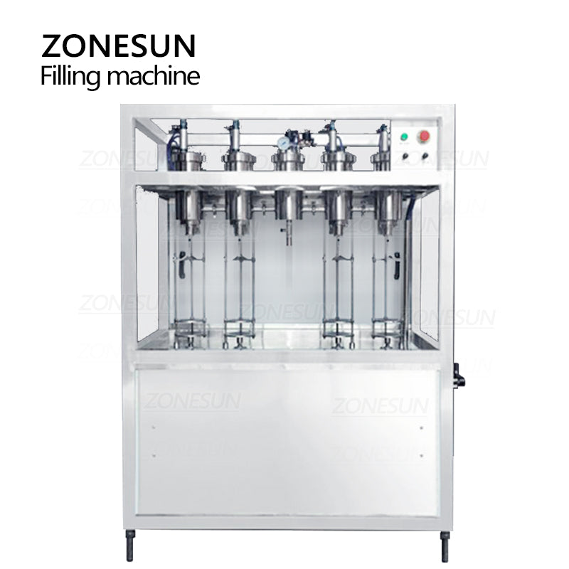 ZONESUN ZS-DG4 Equipressure Foamy Liquid Filling Machine ZONESUNPRO