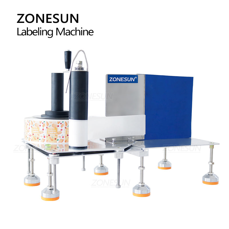 ZONESUN ZS-TB3 Manual Round Square Polygon Bottle Labeling Machine ZONESUNPRO