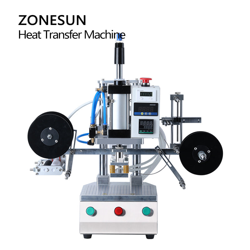 ZONESUN ZS-TY100 Pneumatic Thermal Transfer Stamping Machine ZONESUNPRO