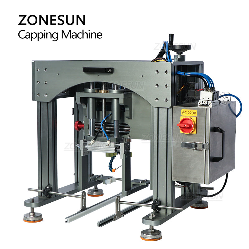 ZONESUN ZS-XG20 Desktop Semi-Automatic Bottle Capping Machine ZONESUNPRO