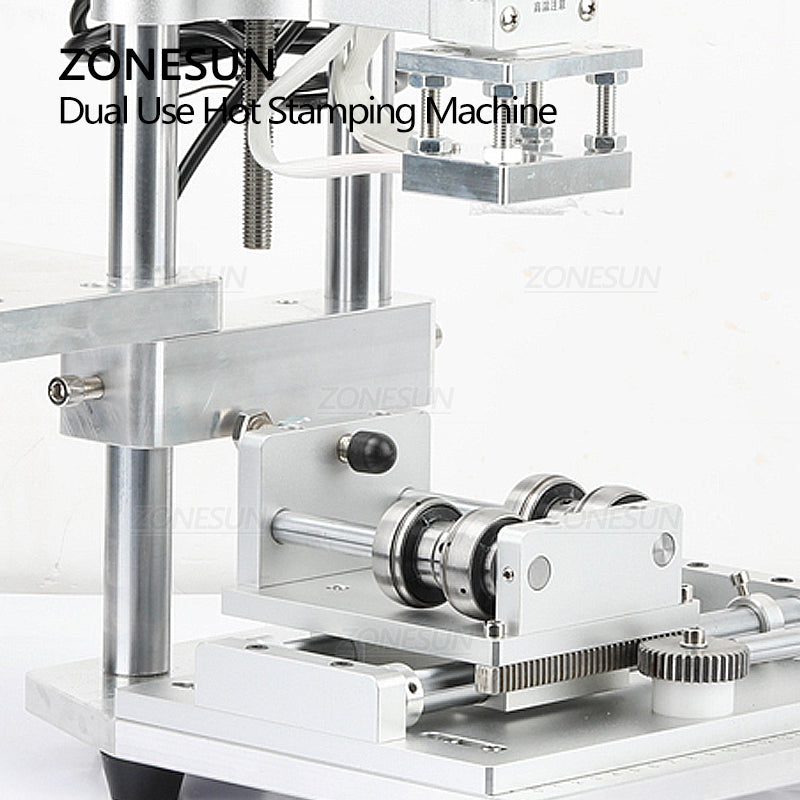 ZONESUN ZS-90GT Round & Flat Dual Use Hot Stamping Machine ZONESUNPRO
