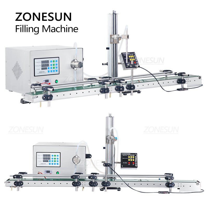 ZONESUN ZS-DTMP1D Magnetic Pump Liquid Filling Machine ZONESUNPRO