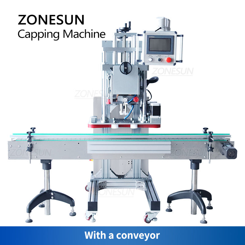 ZONESUN ZS-XG20A Automatic Screwing Capping Machine ZONESUNPRO
